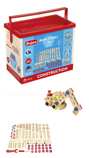 Jeux construction enfant - Stimule la créativité - Matériel Montessori